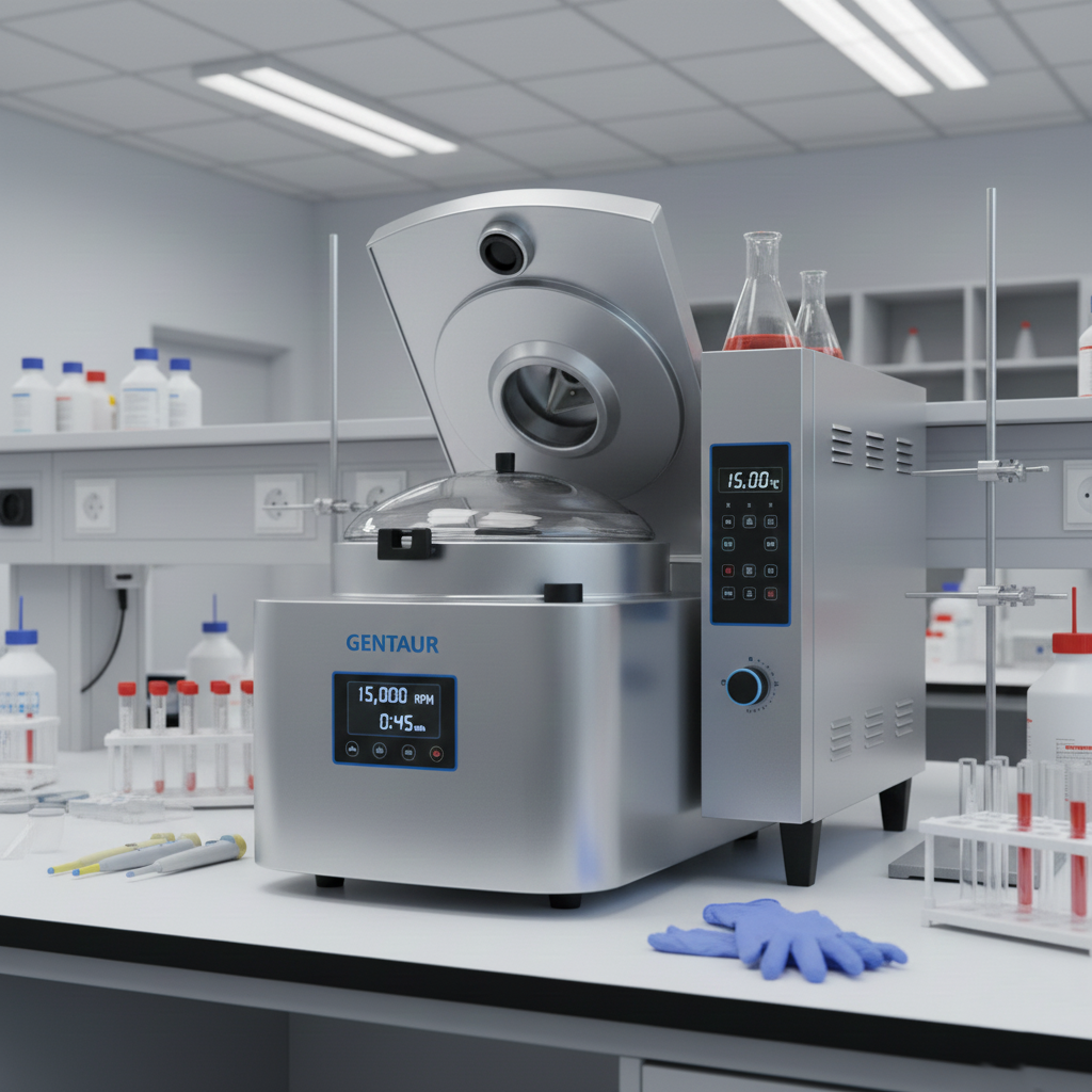 Blood Bank Refrigerated Centrifuge (PLC controlled Blood bank Refrigerated Centrifuge)