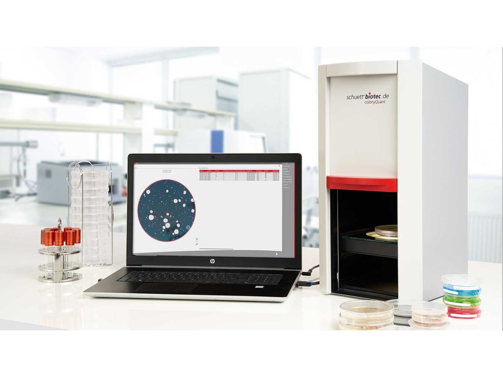 Automatic colony reader Schuett colonyQuant HD3