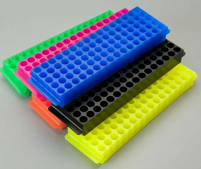 13 mm test tube rack for Grant water baths
