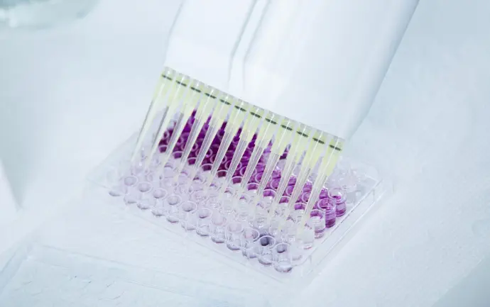 Electronic Pipette  10 to 200ul, 8 Channel Multi-Channel Pipette For Universal Tips, With Charger